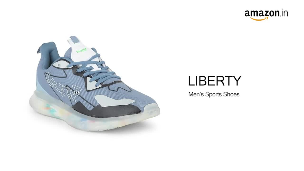 Buy Liberty LEAP7X Sports Shoes for Men's Blue at Amazon.in